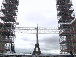 10ème anniversaire du 11 septembre au Trocadéro