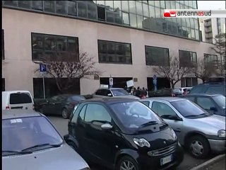 TG 22.02.11 Bari, protesta lavoratori Cpa Service