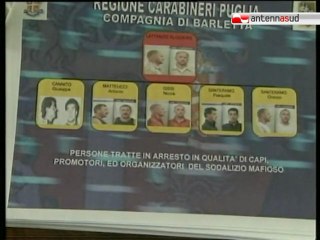 TG 26.02.11 Barletta, nove arresti per mafia
