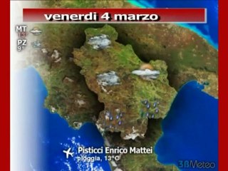 Previsioni del tempo, venerdì 4 marzo