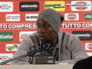 TG 11.03.11 Okaka: "Il Milan ha i campioni, ma il Bari la serenità"