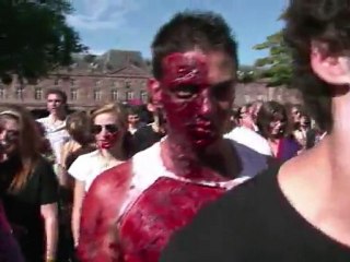 Des zombies envahissent Strasbourg