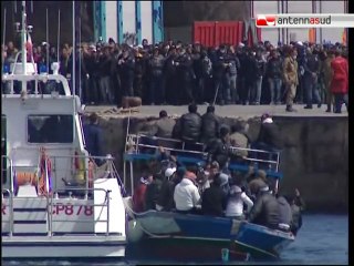 TG 01.04.11 Nessun accordo con le Regioni, la tendopoli di Manduria scoppia