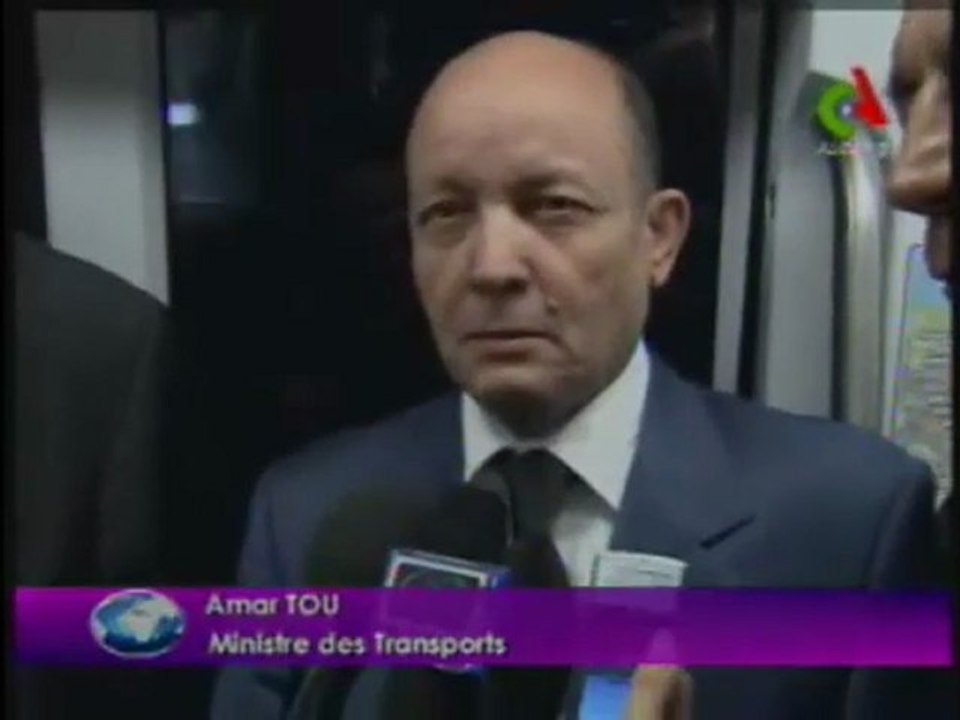 Métro Alger : lancement de la phase d'exploitation non commerciale