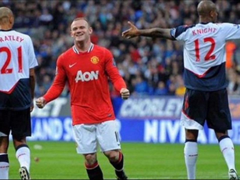 Bolton 0-5 Manchester United Rooney hat-trick, Chicharito double