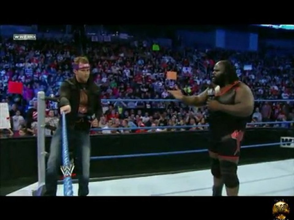 Wrestling Football : WWE Smackdown 9/09/2011 : Mark Henry vs. Ezekiel Jackson
