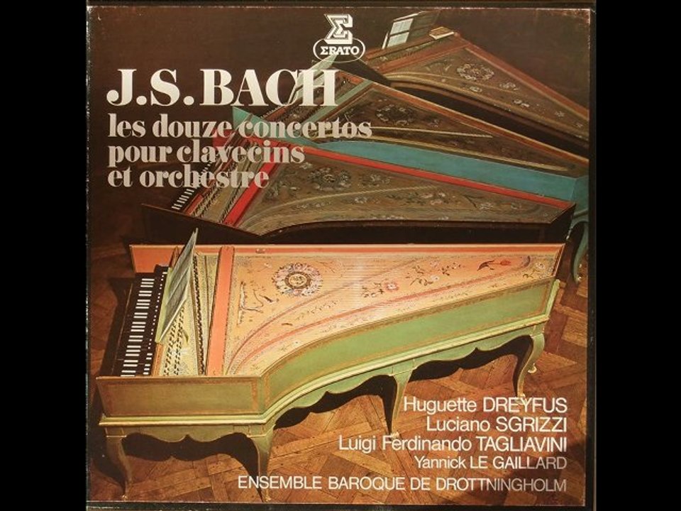 J-S BACH Concerto pour 4 clavecins BWV 1065