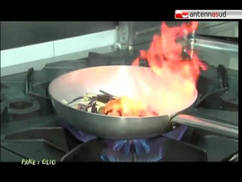 Pane e olio - su Antenna Sud | Bombette di rana pescatrice e gamberi