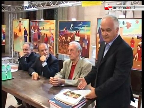 TG 02.09.11 Bari, in mostra le poesie mute di Matteo Masiello