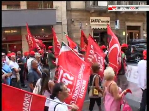 TG 06.09.11 In 5000 a Bari per lo sciopero della Cgil