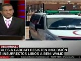 Rebeldes libios se acercan a Beni Walid