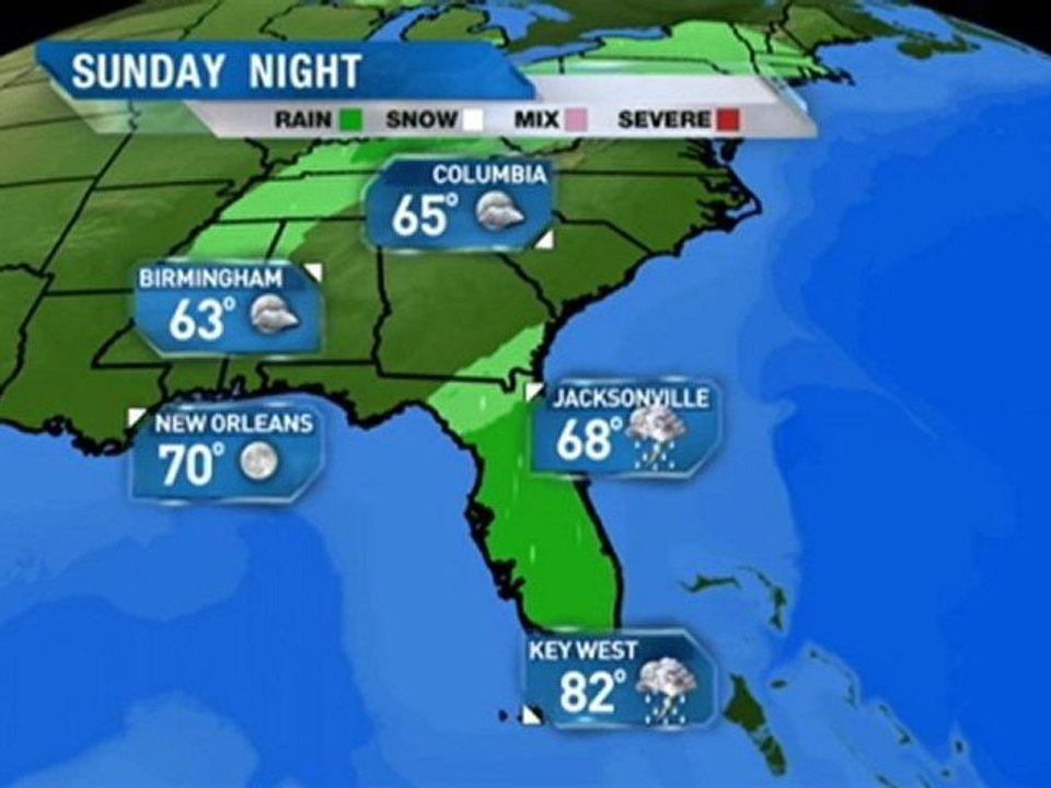 Southeast Forecast - 09/10/2011
