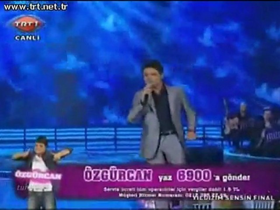 3'üncü ÖZGÜRCAN-1 Yalan dünya Yıldızım sensin-final TRT 2011