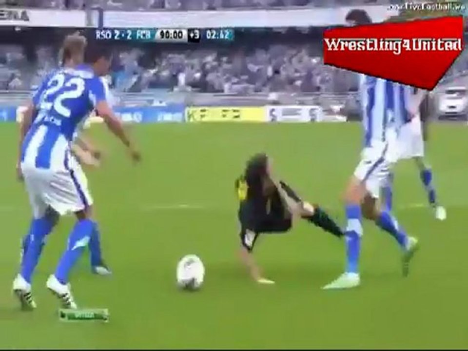 H βουτιά του Μέσι κόντρα στη Ρεάλ Σοθιεδάδ