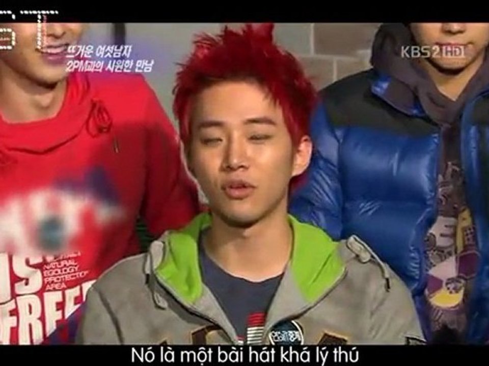 [Vietsub - 2ST] 110723 2PM SBS Entertainment Weekly Star Date Hands Up