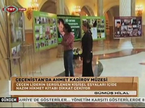 ÇEÇENİSTAN GROZNI Ahmet Kadirov Camiler Medreseler Gümüş Hilal TRT