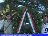 Barletta | Commemorazione caduti corazzata Roma