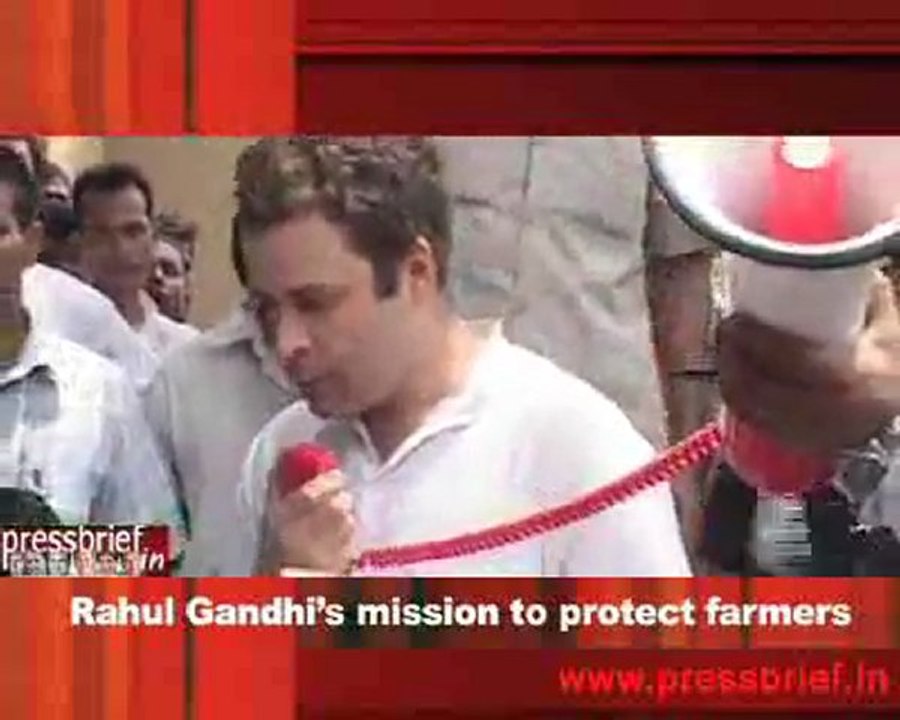 Rahul Gandhi’s mission to protect farmers