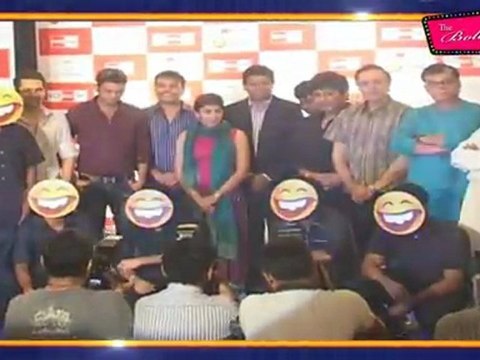 Dipa Sahi With Comedians At Big Indian Comedy Awards 2011