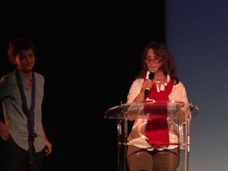 Françoise Mesnard lit le texte d'Yvette Roudy : "Pourquoi je soutiens Ségolène Royal"