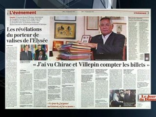 Robert Bourgi - "j'étais le porteur de valises de Chirac puis Villepin" - Itélé