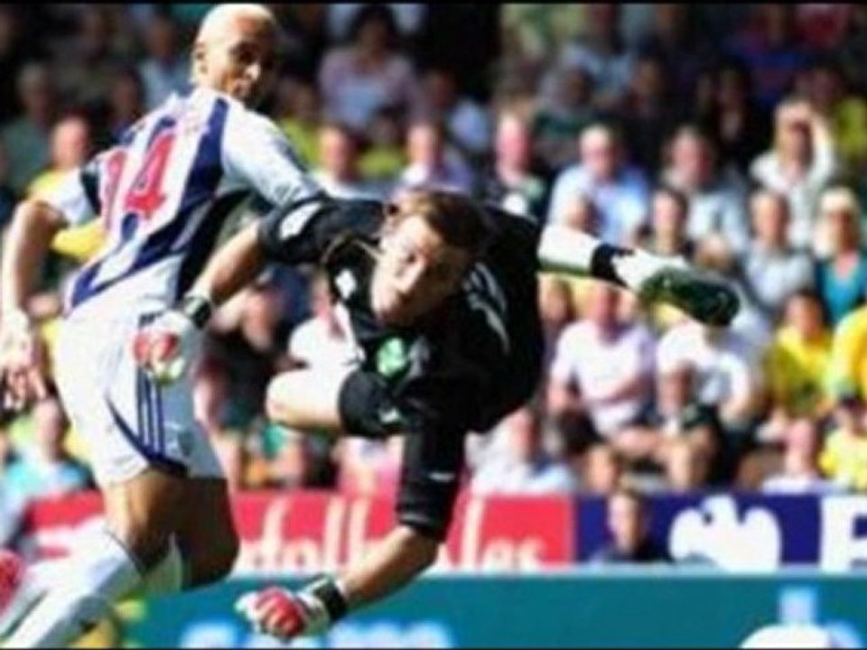 Norwich City 0-1 Westbrom Odemwingie scored & penalty-miss
