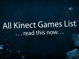 All Kinect Games List -  Complete Kinect Games List!
