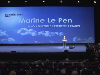 Marine Le Pen revient aux fondamentaux du FN