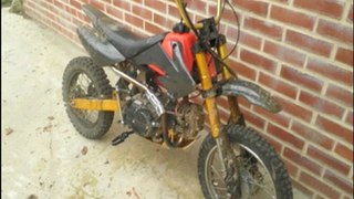 Dirt Bike 125 cc EXHAUST + RIDE