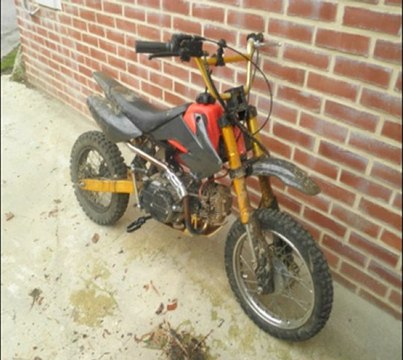 Dirt Bike 125 cc EXHAUST + RIDE
