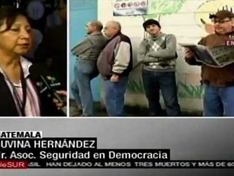 Activista guatemalteca reclama papel de medios en elecciones