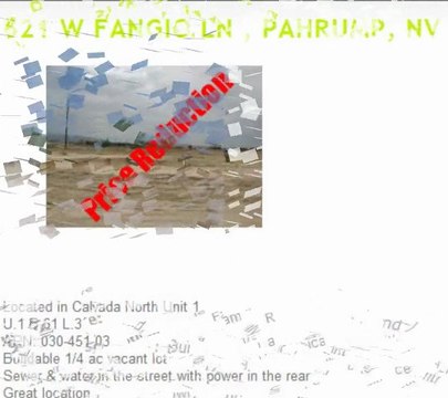 Land For Sale Pahrump Nv | Pahrump Nevada Vacant Lots For Sale