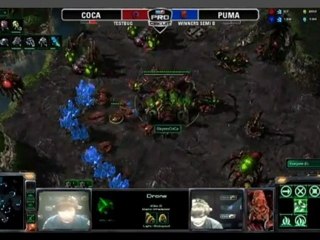 MLG Raleigh 2011 - Starcraft II - Game 2 - Slayers Coca (Z) VS EG Puma (T) Part 1/1