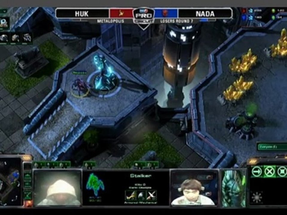 MLG Raleigh 2011 - Starcraft II - Game 2 - SK.oGs Nada (T) VS EG Huk (P) Part 1/1