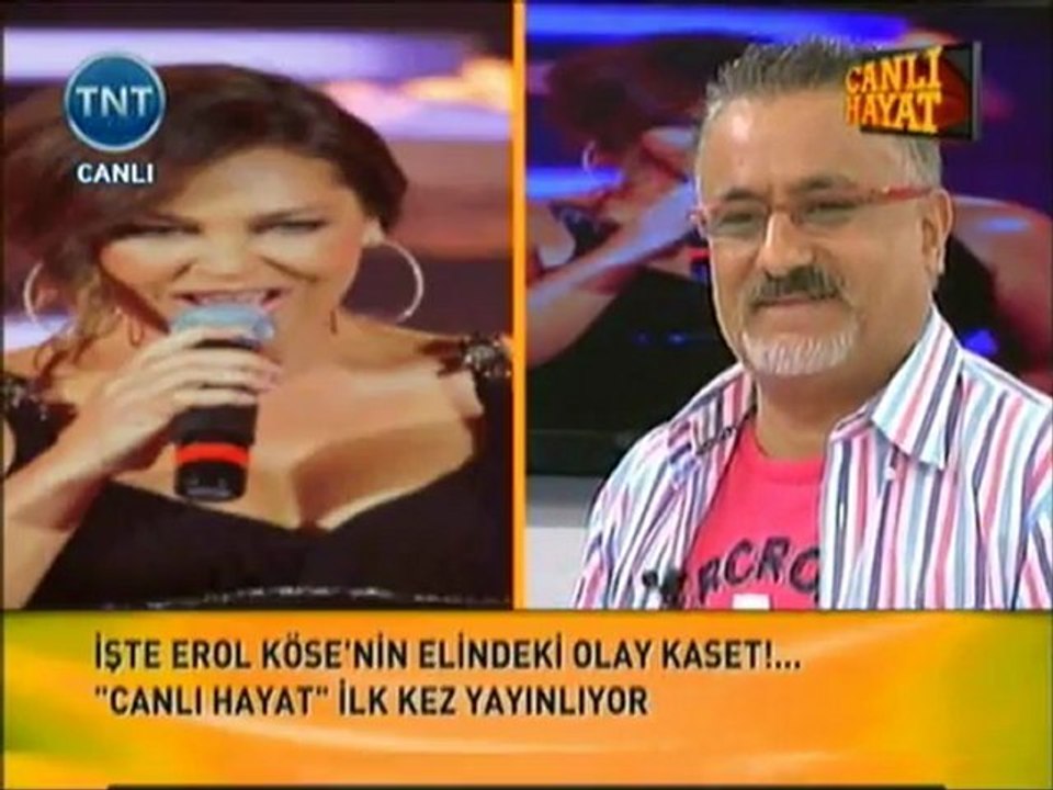 Erol Köse'nin Hülya Avsarla ilgili Olay kaseti { Canli Hayat TNT }