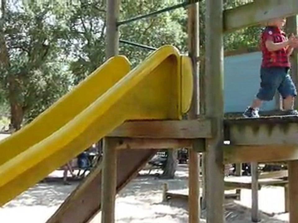 J'adore le toboggan !