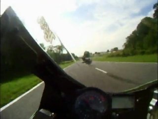 Motorrad schlagen Hirsche Video in voller Länge