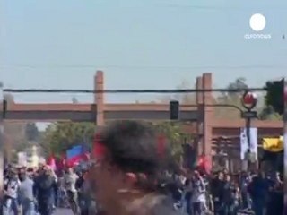 Chili : les manifestations pour l'anniversaire du coup...