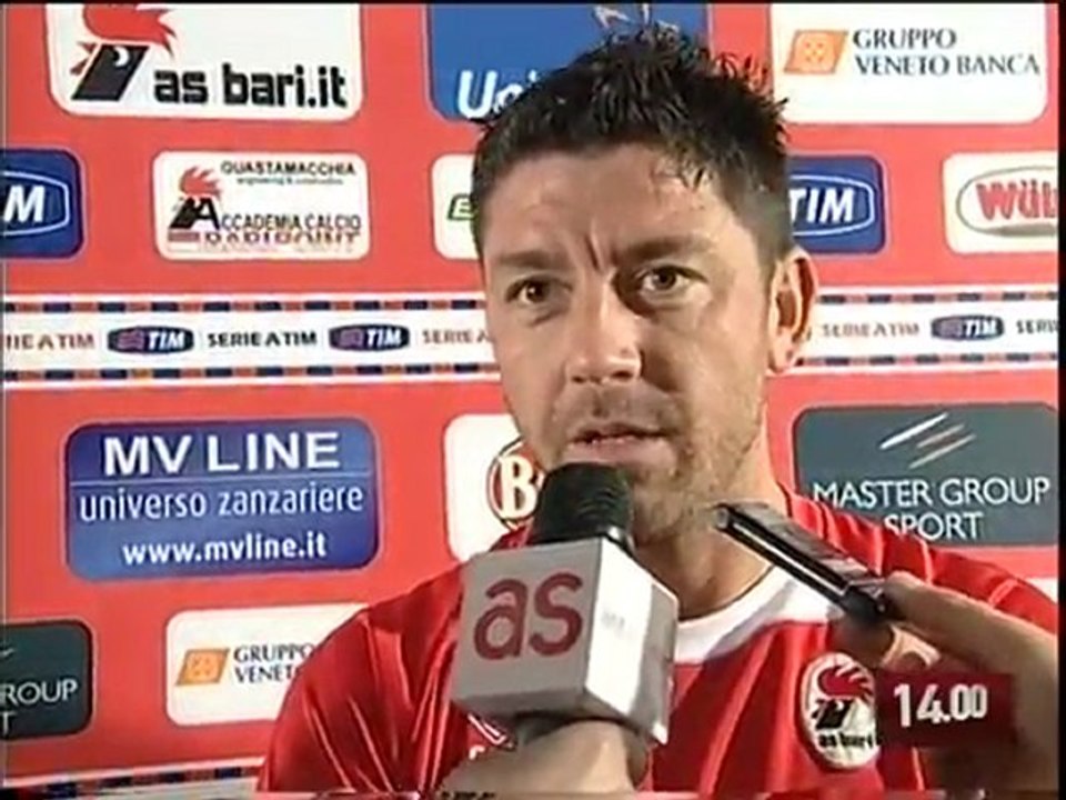 TG 16.10.09 Calcio Bari, Allegretti chiede spazio