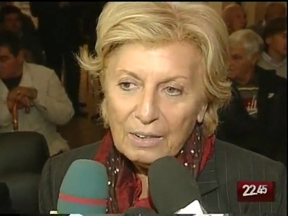 TG 17.10.09 La poli Bortone contro la Banca del Mezzogiorno