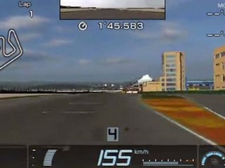 Gran Turismo PSP - Nissan GT-R SpecV at Circuit de Valencia