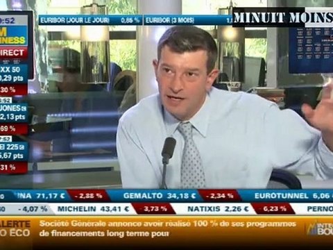 Nicolas Doze - 12/09/2011 - La faillite de la Grèce est inévitable - BFM Business - 09 septembre 2011