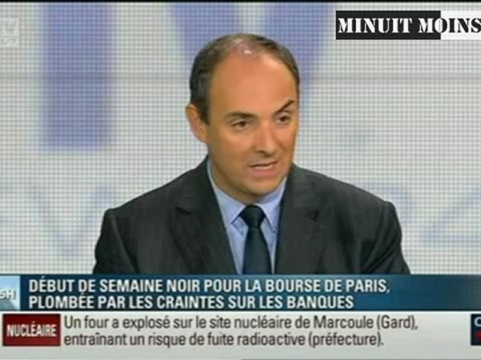 Olivier Delamarche - 12/09/2011 - Faudrait qu'un jour on ait des politiques compétents - BFMTV - 12 septembre 2011