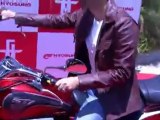 Arjun Rampal Promotes First Hyosung Super Bike In India