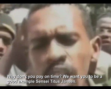 Blut: dojo dicht! Sensei Titus Mathijn Jansen Ninjutsu Winschoten