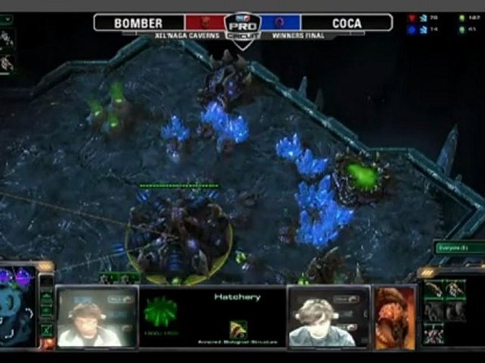 MLG Raleigh 2011 - Starcraft II - Game 1 - ST Bomber (T) VS Slayers Coca (Z) Part 1/1