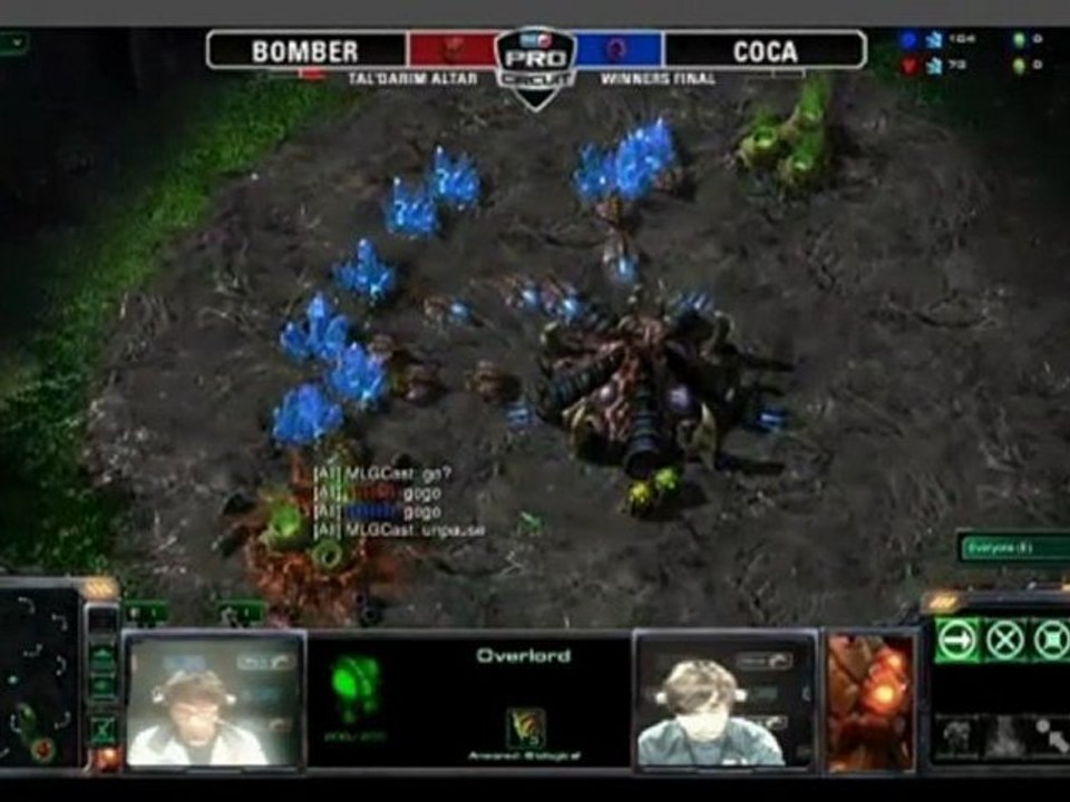 MLG Raleigh 2011 - Starcraft II - Game 2 - ST Bomber (T) VS Slayers Coca (Z) Part 1/1