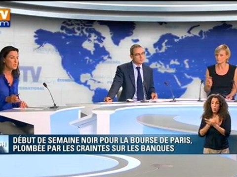 Les banques françaises plombées en Bourse