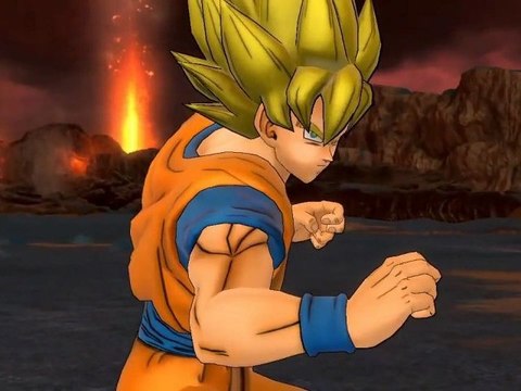 Dragon Ball Z Ultimate Tenkaichi - Goku Vs Frieza Gameplay Video