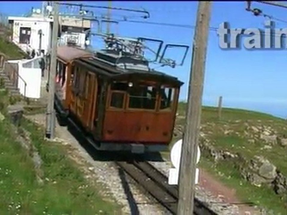 French Cogwheel Railway - La Rhune Tourist Train